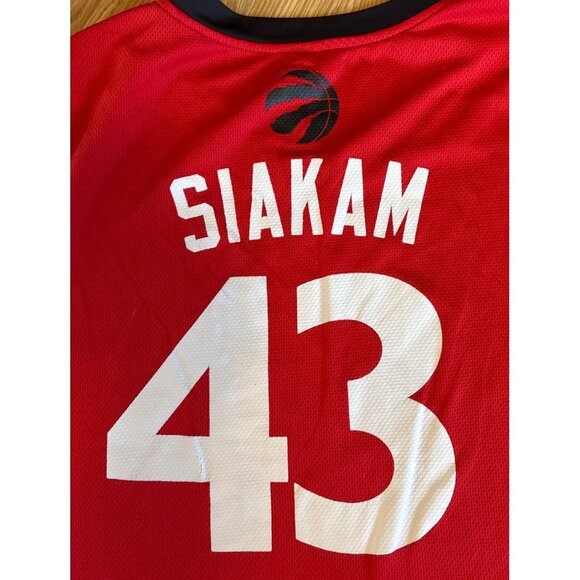 Toronto Raptors Jersey Pascal Siakam #43 Red NBA Basketball Youth XL - Picture 5 of 6